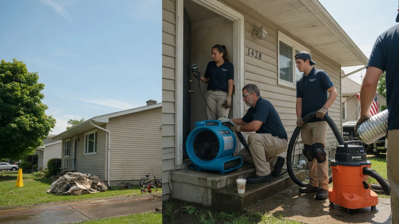Water Damage Restoration in Burlington, WV near me